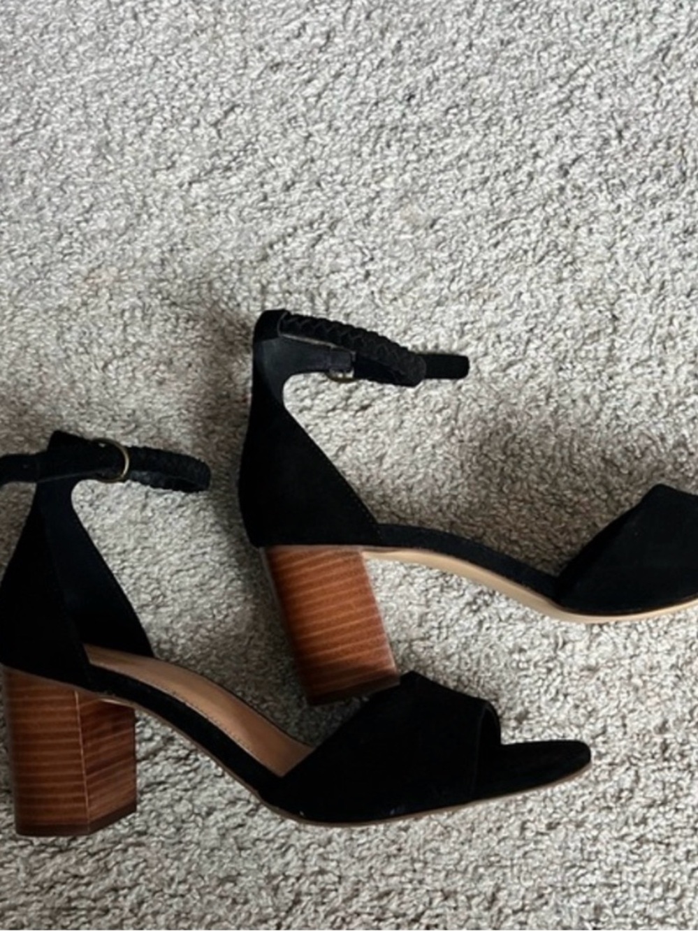 Soludos Hazel Black Heels | EUC